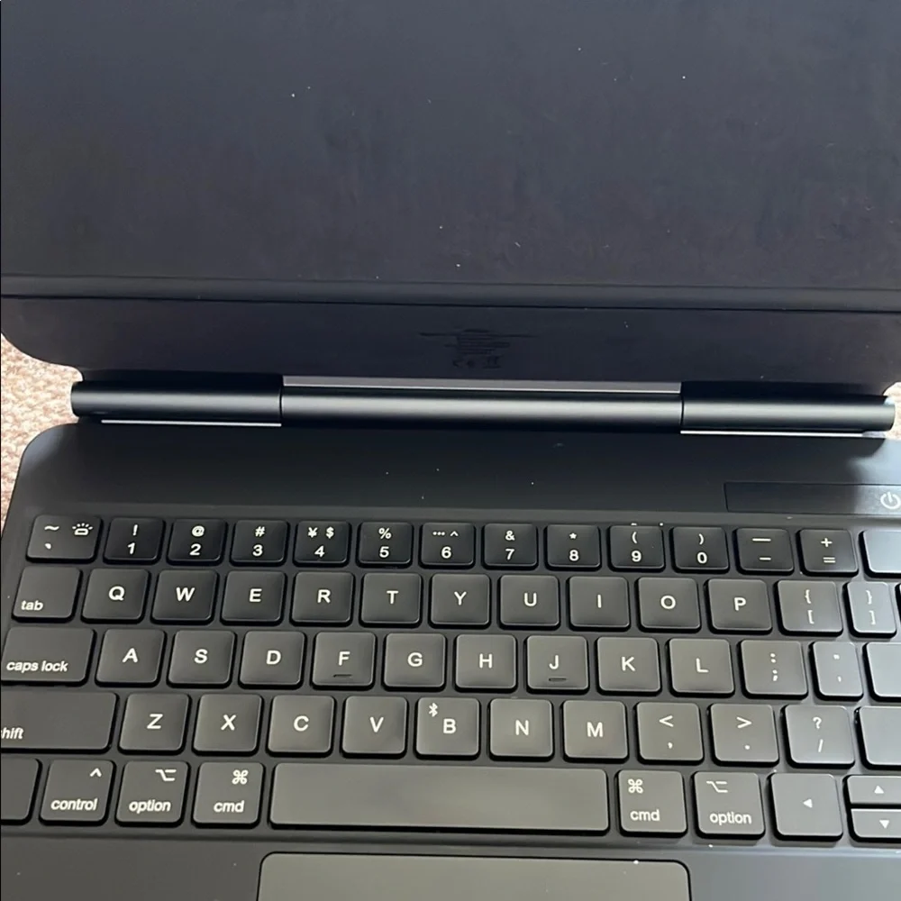 Black Keyboard Case for iPad